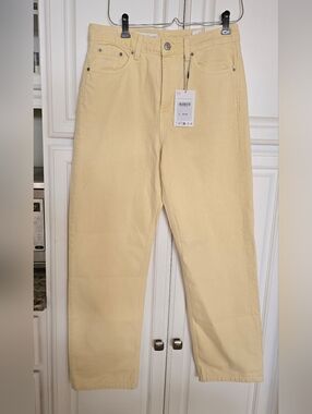 Zara Light Beige Chino Pants